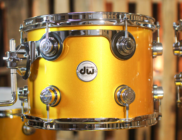 DW Collectors Maple Mahogany Vegas Gold Drum Set - 22,10,12,16 - SO#1288917