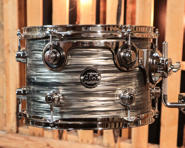 DW Performance Pewter Oyster Bop Drum Set - 14x18, 8x12, 14x14