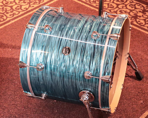 DW Performance Turquoise Oyster Fusion Drum Set - 16x20, 8x10, 9x12, 12x14