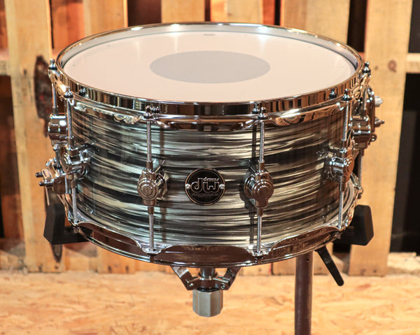 DW Performance Pewter Oyster Snare Drum - 6.5x14