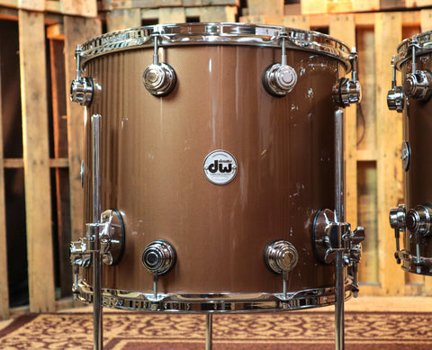 DW Collector's Copper Metallic Drum Set - 22,10,12,14,16 - SO#1230774