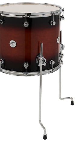 DW Design 4-Piece Tobacco Burst Lacquer Drum Set - 22,10,12,16 - DDLG2214TB