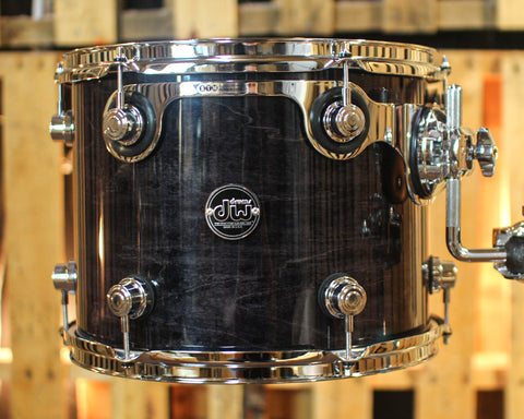 DW Performance Ebony Stain Rack Tom - 10x13