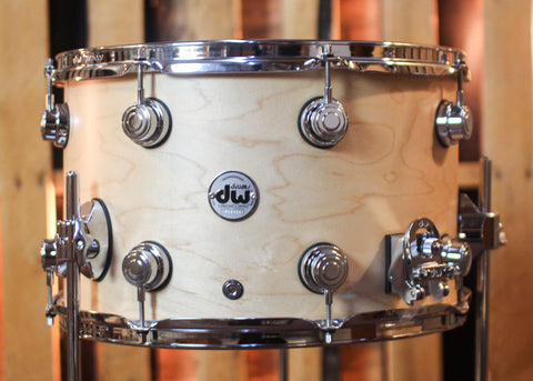 DW 10x16 Collector's Standard Maple Natural Satin Oil Ballad Snare Drum - SO#1444896
