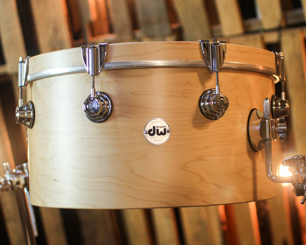 DW 10x20 Collector's Standard Maple Natural Satin Oil Gong Drum - SO#1444896