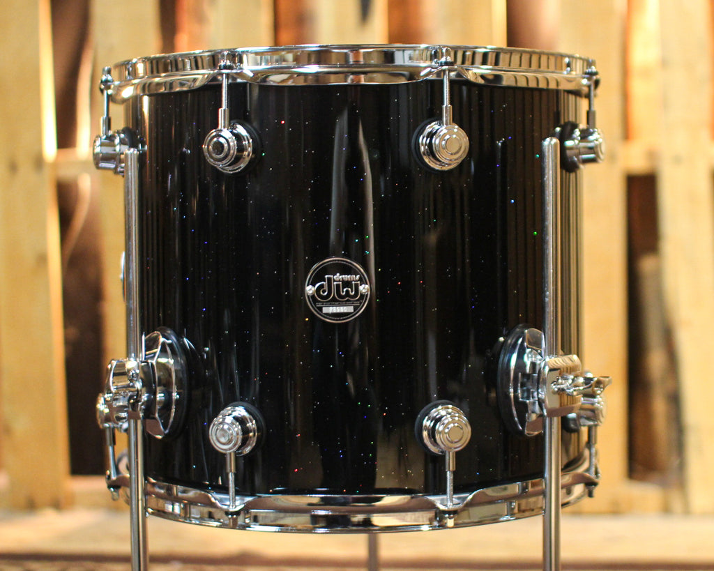 DW Performance Black Mirra Floor Tom 12x14 The DW Store