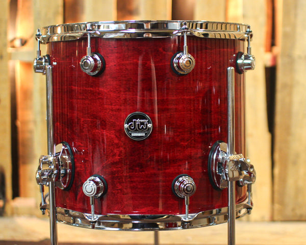DW Performance Cherry Stain Floor TomDW Performance Cherry Stain Floor Tom  