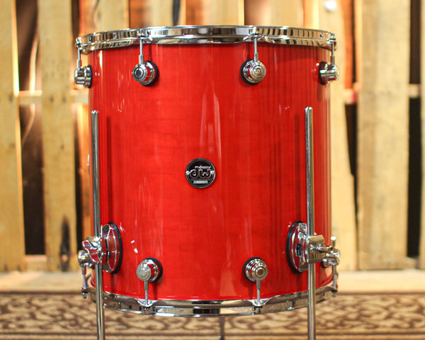 DW Performance Candy Apple Floor Tom - 16x16