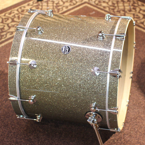 DW 18x22 Performance Gun Metal Glass Bass Drum