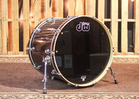 DW 18x22 Performance Merlot Glass Bass Drum