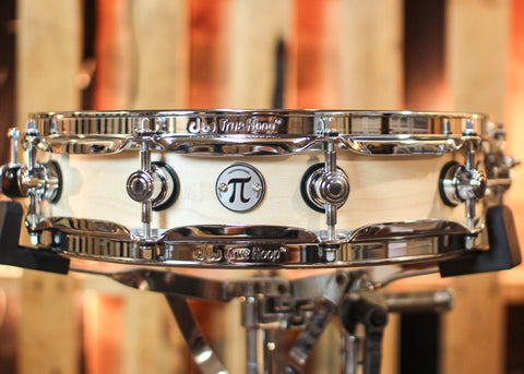 DW 3.14x14 Collector's Maple Natural Satin Oil Pi Snare Drum - SO#1358654