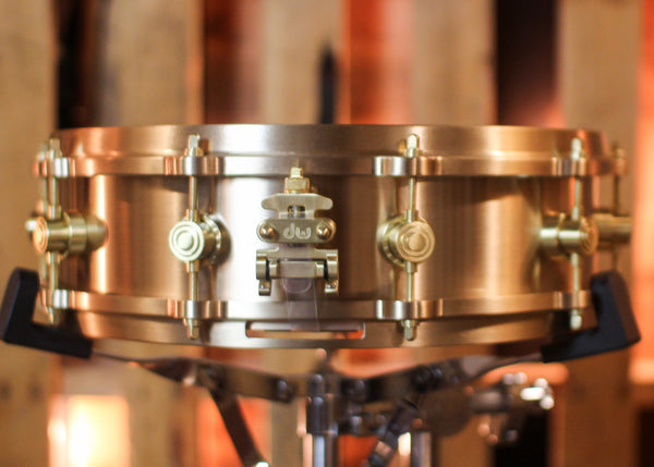 DW 4x14 MFG True Cast Bronze Snare Drum - DRVZ0414STZ - #7 of 100