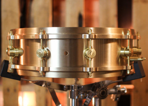 DW 4x14 MFG True Cast Bronze Snare Drum - DRVZ0414STZ - #7 of 100