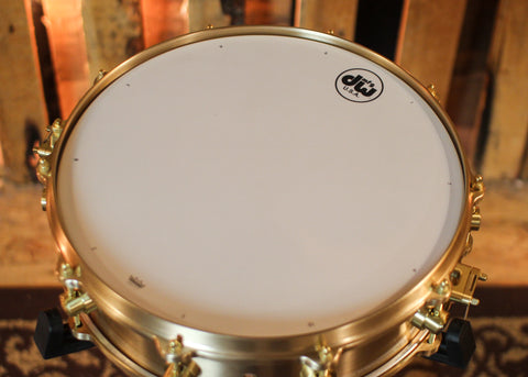 DW 4x14 MFG True Cast Bronze Snare Drum - DRVZ0414STZ - #7 of 100