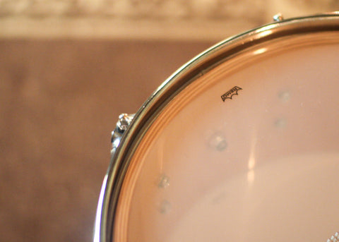 DW 5.5x13 Collector's Pure Birch HVLT Natural Lacquer Snare Drum - SO#1410015