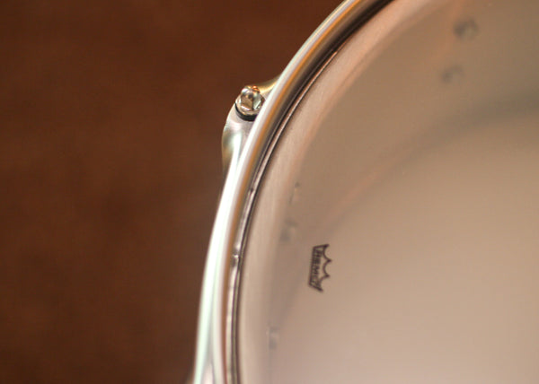 DW 5.5x14 Collector's 1mm Thin Aluminum Snare Drum w/ Satin Chrome - DRVM5514SVS