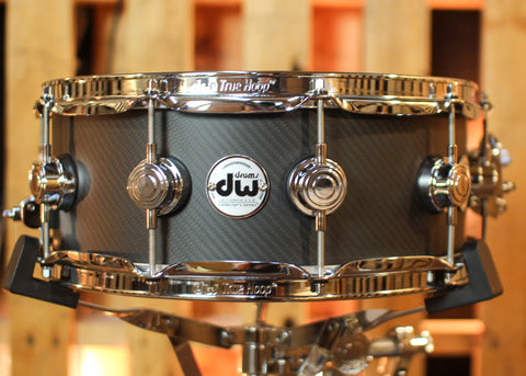 DW 5.5x14 Collector's Carbon Fiber Snare Drum