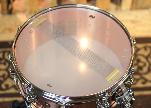 DW 5.5x14 Collector's Polished Copper Snare Drum - DRVP5514SPC