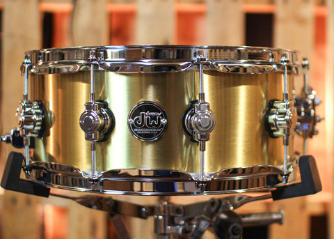 DW 5.5x14 Performance Brass Snare Drum - DRPM5514SSBP