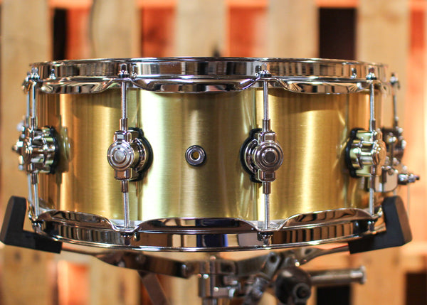 DW 5.5x14 Performance Brass Snare Drum - DRPM5514SSBP