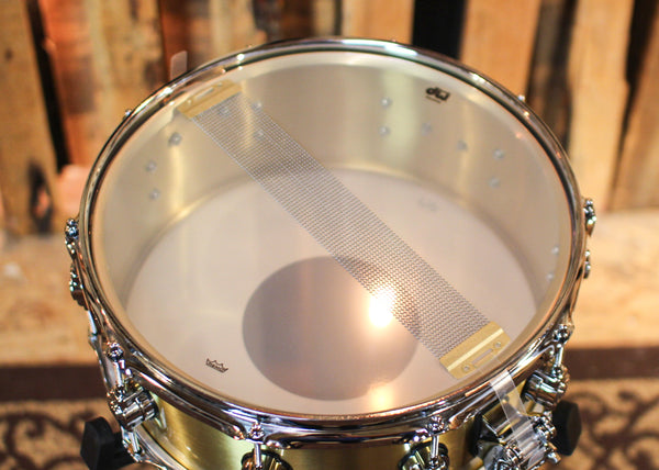 DW 5.5x14 Performance Brass Snare Drum - DRPM5514SSBP