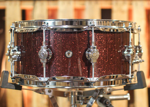 DW 5.5x14 Performance Merlot Glass Snare Drum