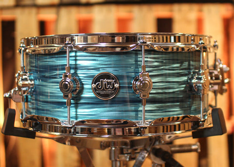 DW Performance Turquoise Oyster Snare Drum - 5.5x14