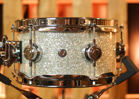 DW 5x10 Collector's Maple VLT Broken Glass Snare Drum - SO#1398038
