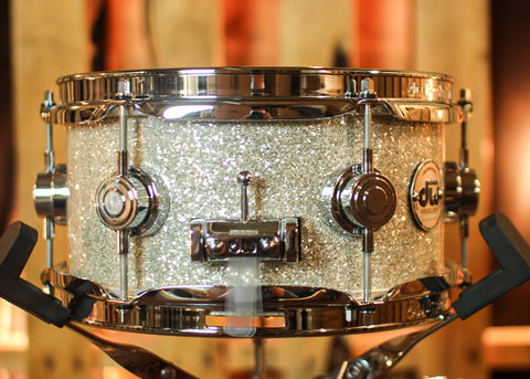 DW 5x10 Collector's Maple VLT Broken Glass Snare Drum - SO#1398038