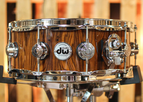 DW 5x14 Collector's Standard Maple Santos Rosewood Snare Drum - SO#1315798