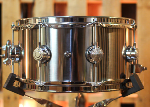 DW 6.5x13 Collector's 1mm Stainless Steel Snare Drum - DRVL6513SPC