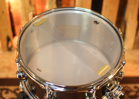 DW 6.5x13 Collector's 1mm Stainless Steel Snare Drum - DRVL6513SPC
