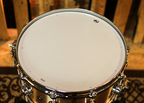 DW 6.5x14 Collector's 3mm Brushed Bell Bronze Snare Drum w/ Die Cast Hoops