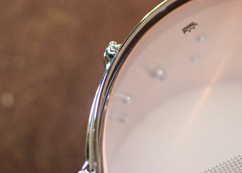 DW 6.5x14 Collector's 3mm Brushed Bell Bronze Snare Drum w/ Die Cast Hoops