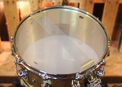 DW 6.5x14 Collector's Bell Brass Snare Drum w/ Die Cast Hoops
