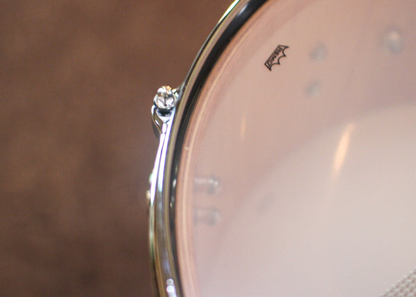 DW 6.5x14 Collector's Birch HVLT Azure Stain Lacquer Snare Drum - SO#1291844