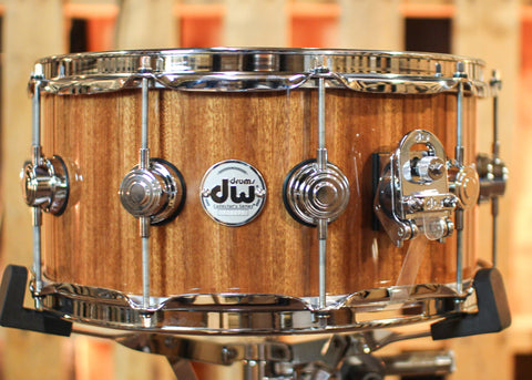 DW 6.5x14 Collector's Cherry/Mahogany Natural Lacquer Snare Drum - SO#1352261
