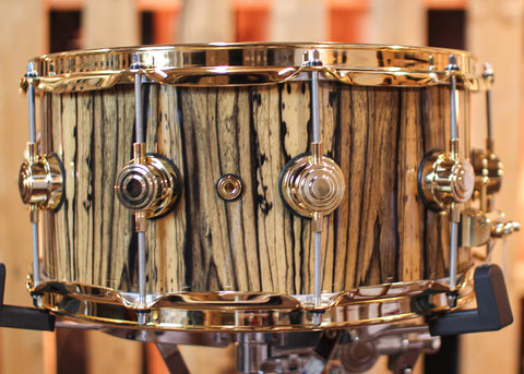 DW 6.5x14 Collector's Cherry VLT Royal Ebony Snare Drum - SO#1315778