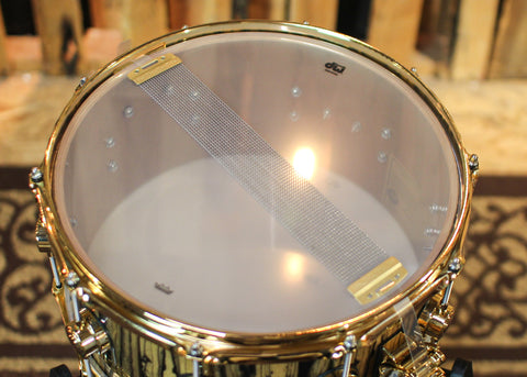 DW 6.5x14 Collector's Cherry VLT Royal Ebony Snare Drum - SO#1315778