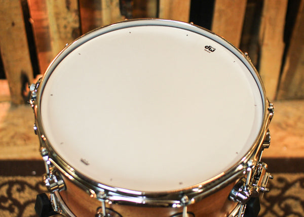 DW 6.5x14 Collector's Classics Natural Hard Satin Snare Drum - SO#1276565