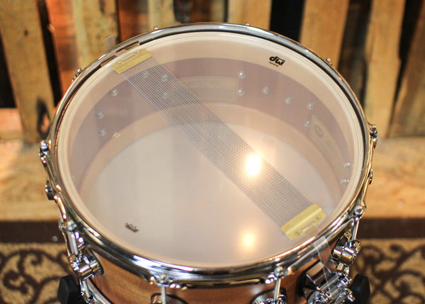 DW 6.5x14 Collector's Classics Natural Hard Satin Snare Drum - SO#1276565