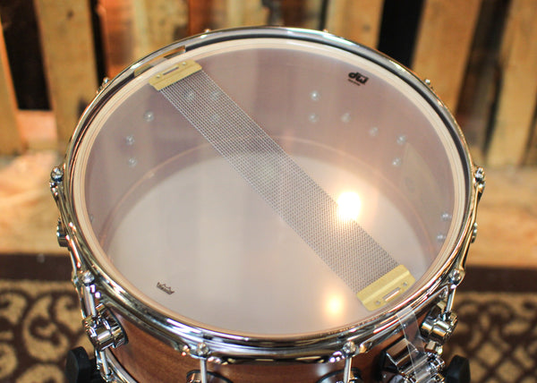 DW 6.5x14 Collector's Contemporary Classic Natural Hard Satin Snare Drum - SO#1276566