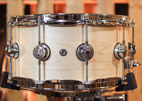 DW 6.5x14 Collector's Jazz Maple/Gum Natural Satin Oil Snare Drum - SO#1353091