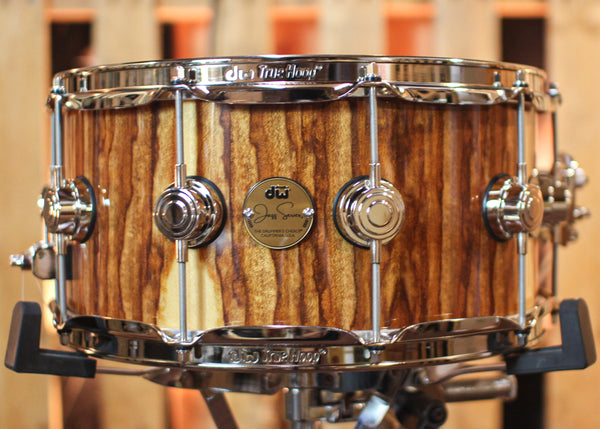 DW 6.5x14 Collector's Jazz Maple Gum African Chechen Snare Drum - SO#1315761