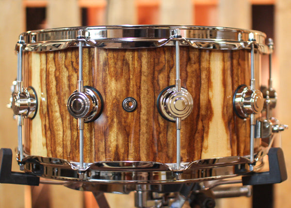 DW 6.5x14 Collector's Jazz Maple Gum African Chechen Snare Drum - SO#1315761