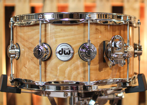 DW 6.5x14 Collector's Maple 333 2-Tone Quilted Maple Snare Drum - SO#1315794