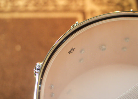 DW 6.5x14 Collector's Maple 333 Almond Burst over Super Quilted Maple Snare Drum - SO#1434411