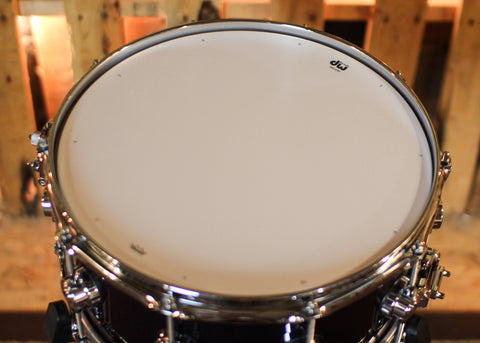 DW 6.5x14 Collector's Maple 333 Midnight Blue Metallic Snare Drum - SO#1441972