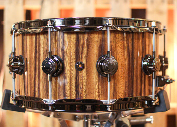 DW 6.5x14 Collector's Maple 333 Monkey Pod Snare Drum - SO#1234293