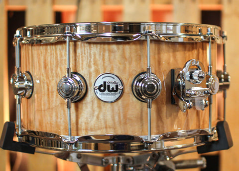 DW 6.5x14 Collector's Maple 333 Super Curly Maple Snare Drum - SO#1344449